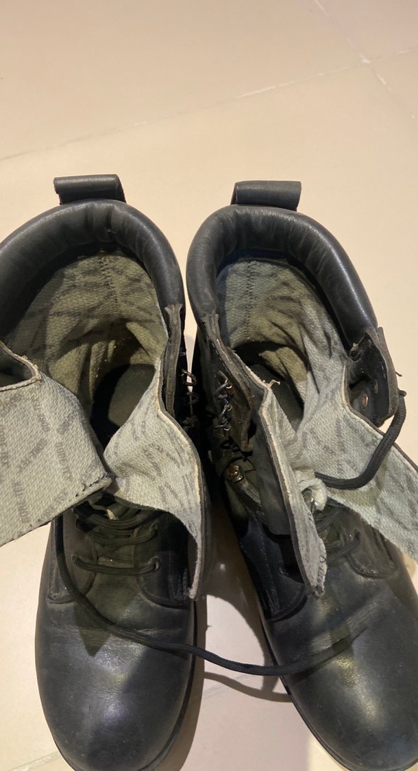 Gri Deri Tokalı Erkek Botları - Görsel 3