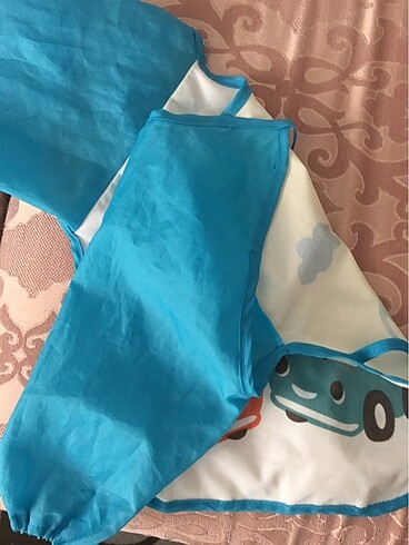 Beden mavi Renk Bebek önlüğü