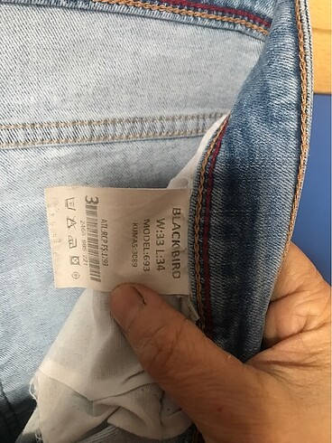 34 Beden mavi Renk Pantolon ????