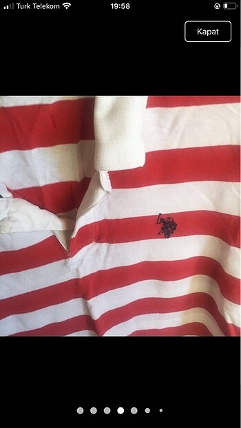 U.S Polo Assn. Kısa kolu güzel