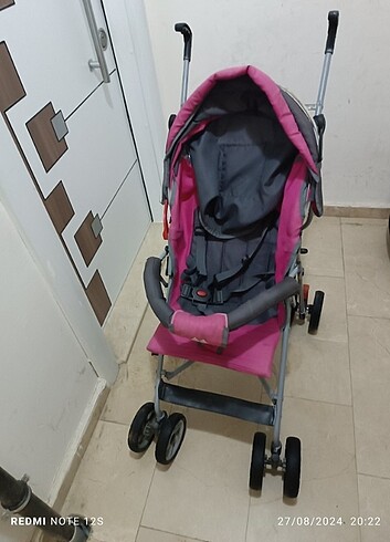 Diğer Beden pembe Renk Aldeba baston Bebek Arabası 
