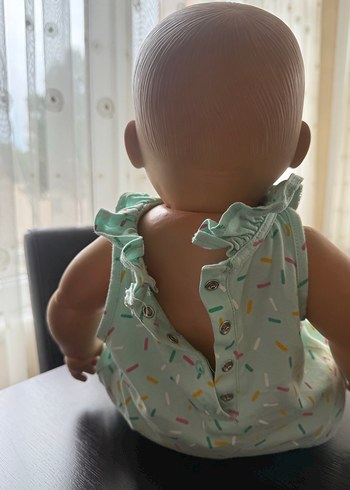  Beden Turkuaz Renkli Bebek Oyuncak