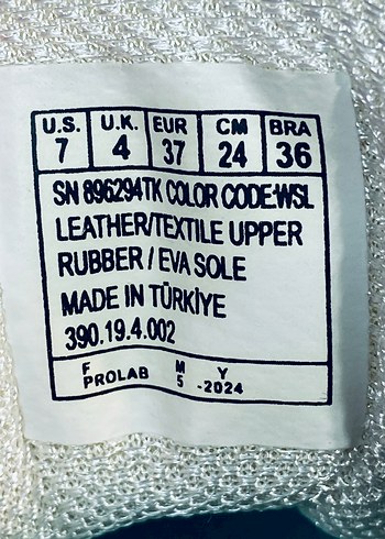 Orijinal Skechers beyaz ayakkabı - Görsel 5