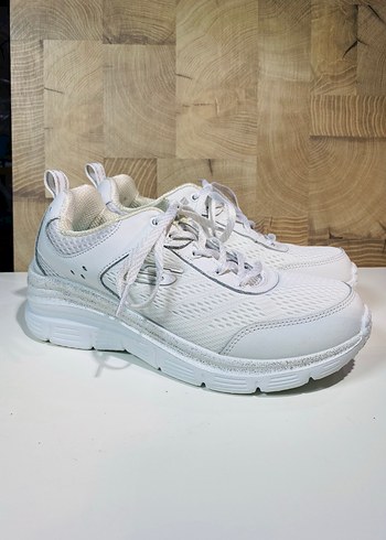 Orijinal Skechers beyaz ayakkabı - Görsel 17