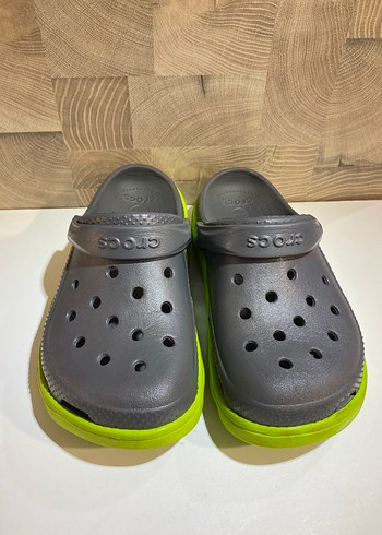 Gri Neon Tabanlı Erkek Spor Terlik - Görsel 8