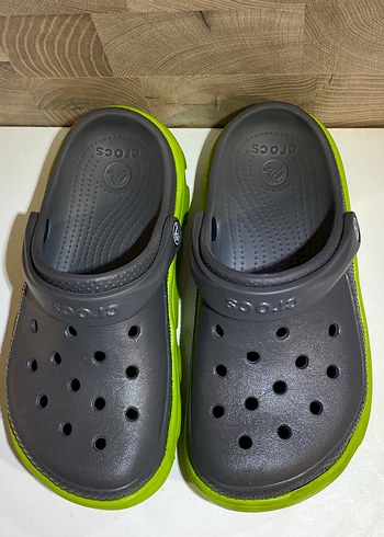 Gri Neon Tabanlı Erkek Spor Terlik - Görsel 9