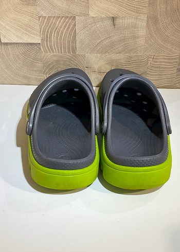 Gri Neon Tabanlı Erkek Spor Terlik - Görsel 7