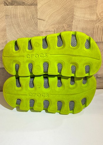 Gri Neon Tabanlı Erkek Spor Terlik - Görsel 5