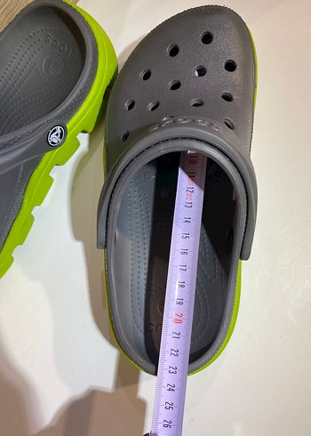 Gri Neon Tabanlı Erkek Spor Terlik - Görsel 4