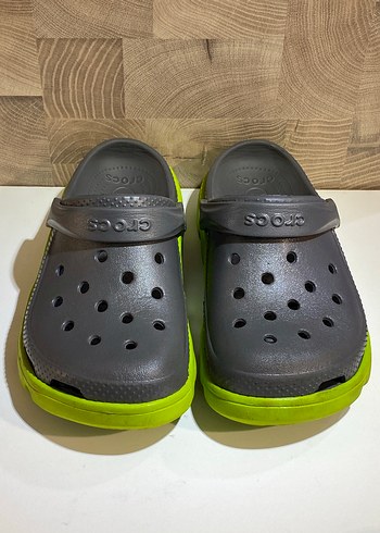 Gri Neon Tabanlı Erkek Spor Terlik - Görsel 10