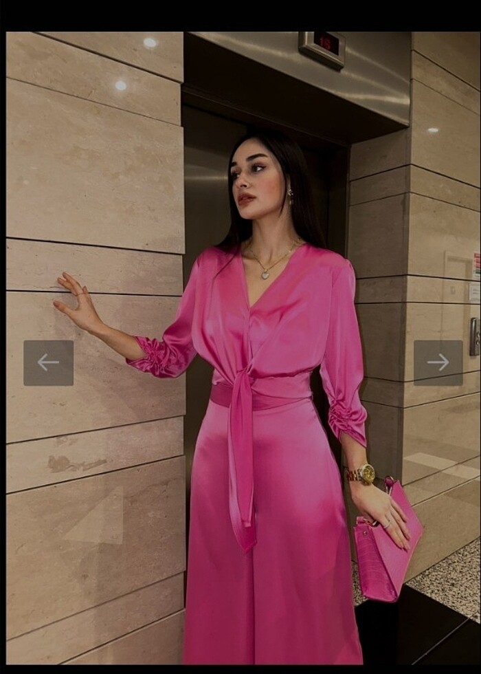 Saten alt üst takım - Görsel 2