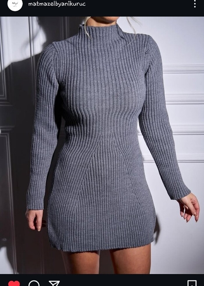 Triko elbise - Görsel 2