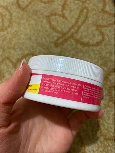 Beden mixup sulphur tırnak bakım