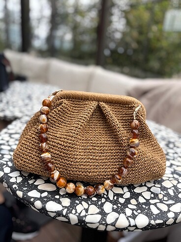 Beden Hasır clutch