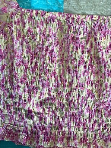 xs Beden Koton crop bluz