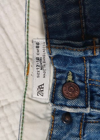 Parlak Mavi Erkek Çocuk Denim Pantolon - Görsel 2