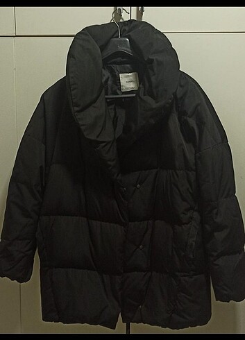 Mango kaz tüyü oversize mont