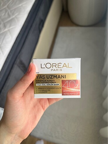 loreal paris yaş uzmanı 40+ günlük bakım