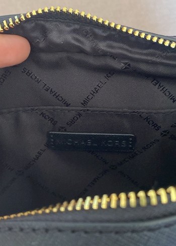 Michael Kors Zincir Detaylı Siyah Çapraz Çanta - Görsel 4