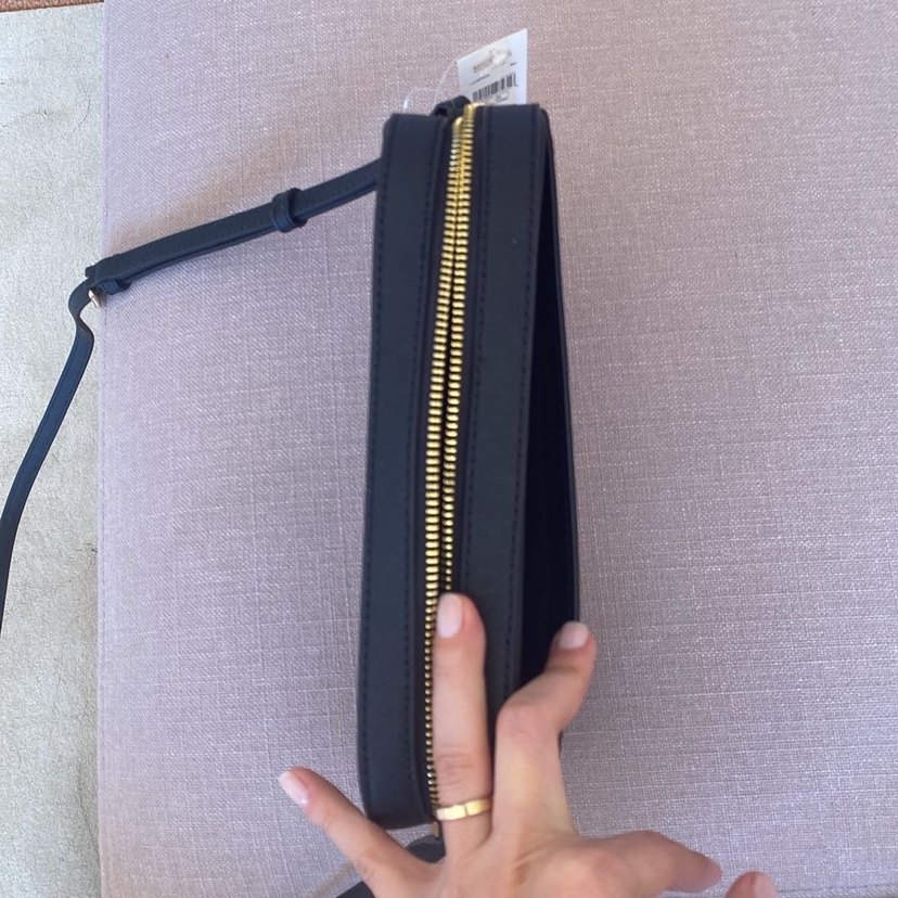 Michael Kors Zincir Detaylı Siyah Çapraz Çanta - Görsel 5