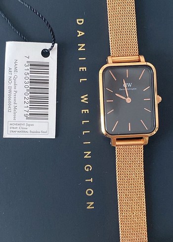 Daniel Wellington Quadro Pressed Saat - Görsel 2