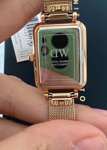 Daniel Wellington Quadro Pressed Saat - Görsel 6