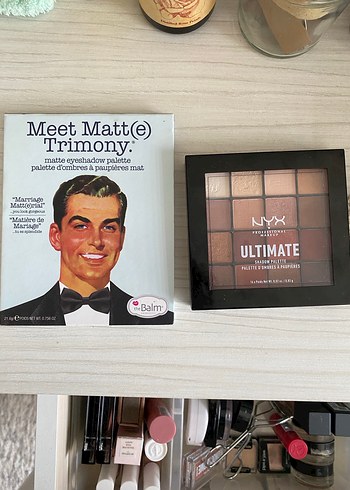 The Balm Meet Matte Trimony ve Nyx Far Paleti