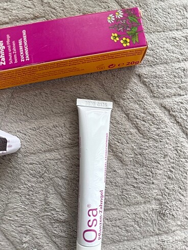 Beden Renk Osa bitkisel bazlı diş jeli