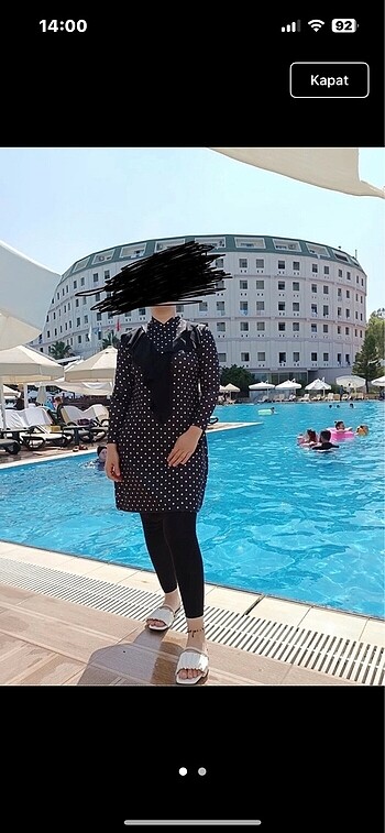 Haşema tesettür mayo