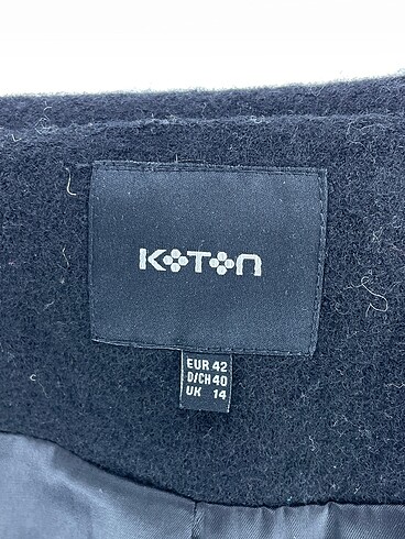 42 Beden siyah Renk Koton Blazer %70 İndirimli.