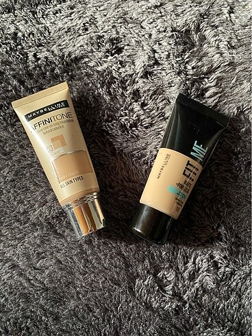 Maybelline fit me ve affinitone fondoten