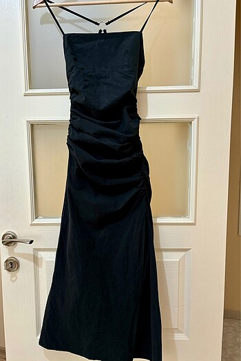 xs Beden Zara Drapeli Elbise