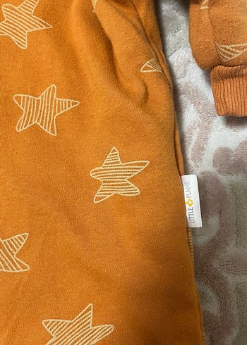 E bebek Fermuarlı Bebek Tulum - Görsel 2