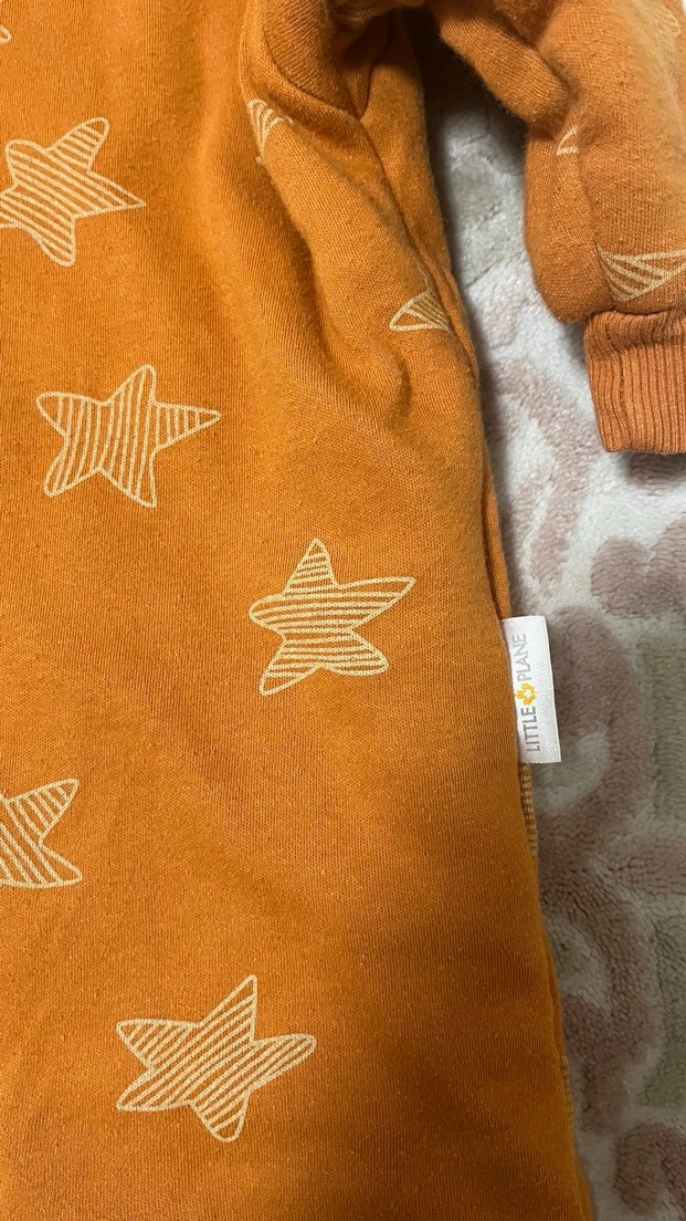 E bebek Fermuarlı Bebek Tulum - Görsel 2