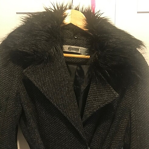 Stradivarius Stradivarius Kürklü Kaban
