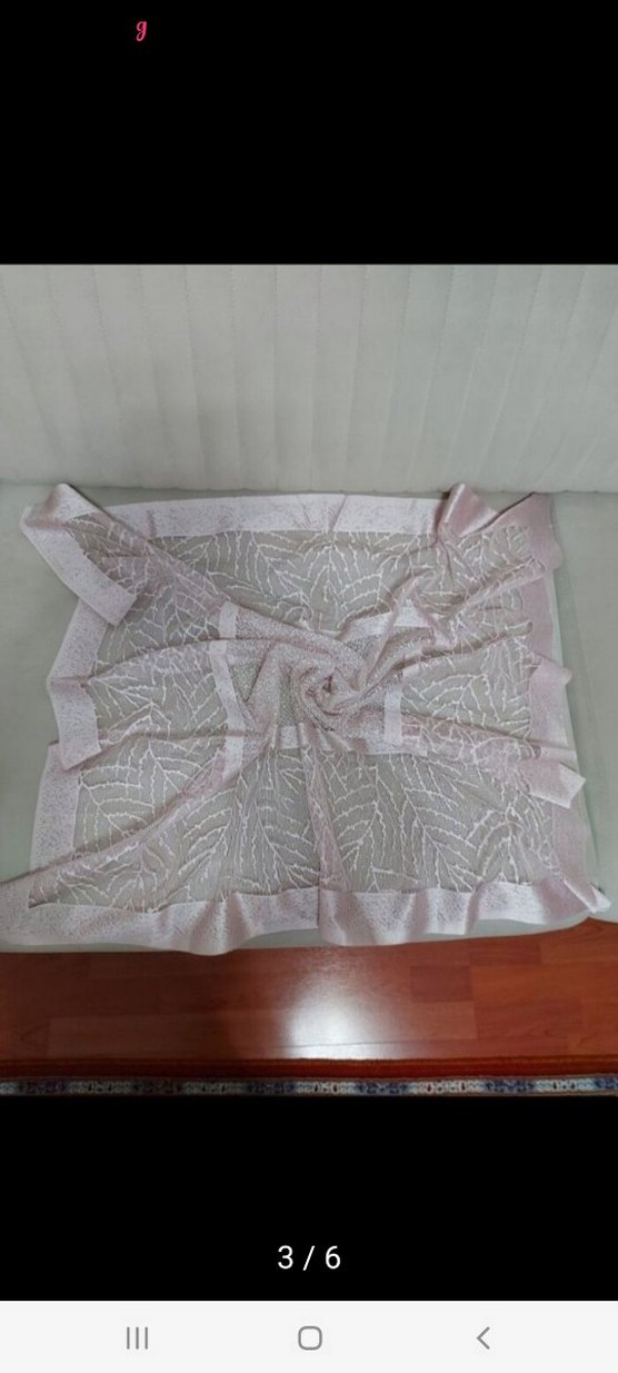 TÜLDEN KARE ÖRTÜ - Görsel 2