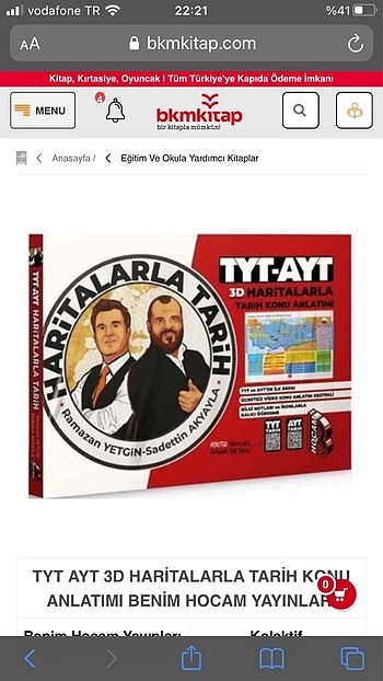 HARİTALARLA TARİH BENİM HOCAM