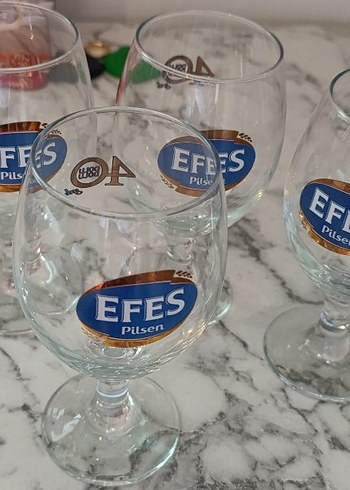 Efes Pilsen Logolu Bardak Seti - Görsel 2