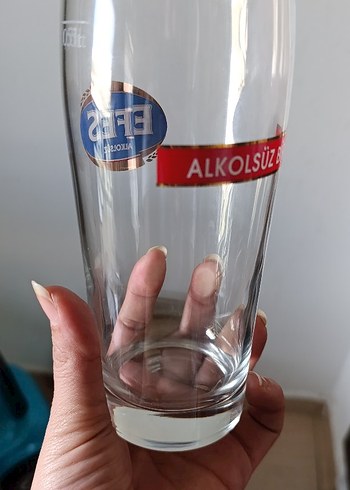 Efes Alkolsüz Beyaz Cam Bardak Seti - Görsel 2