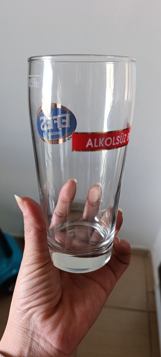 Efes Alkolsüz Beyaz Cam Bardak Seti - Görsel 2