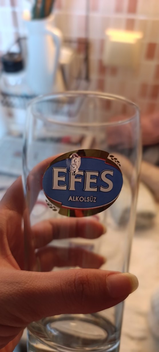 Efes Alkolsüz Beyaz Cam Bardak Seti - Görsel 4