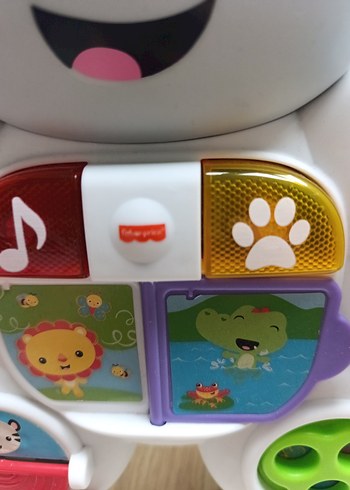 Fisher Price Çok Renkli Bebek Yürüteci - Görsel 3