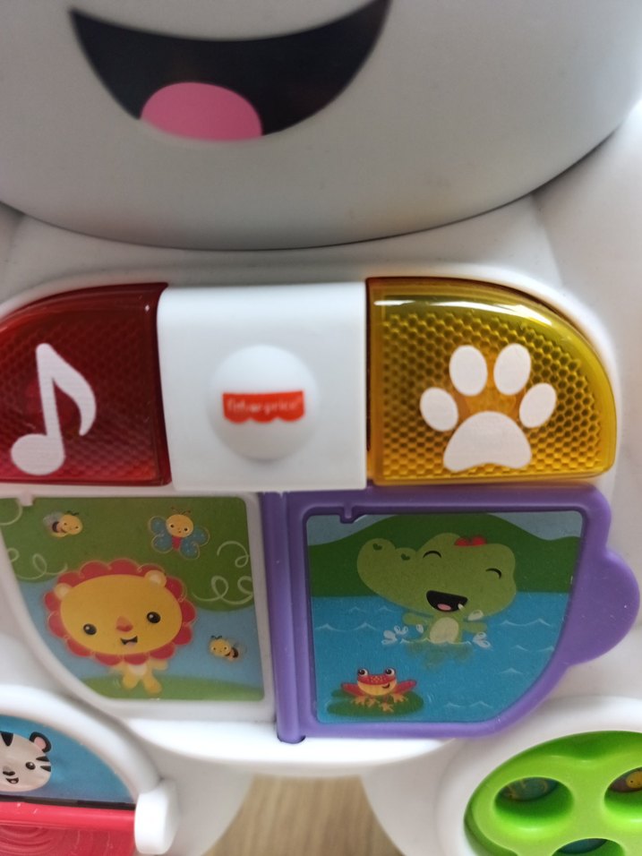 Fisher Price Çok Renkli Bebek Yürüteci - Görsel 3