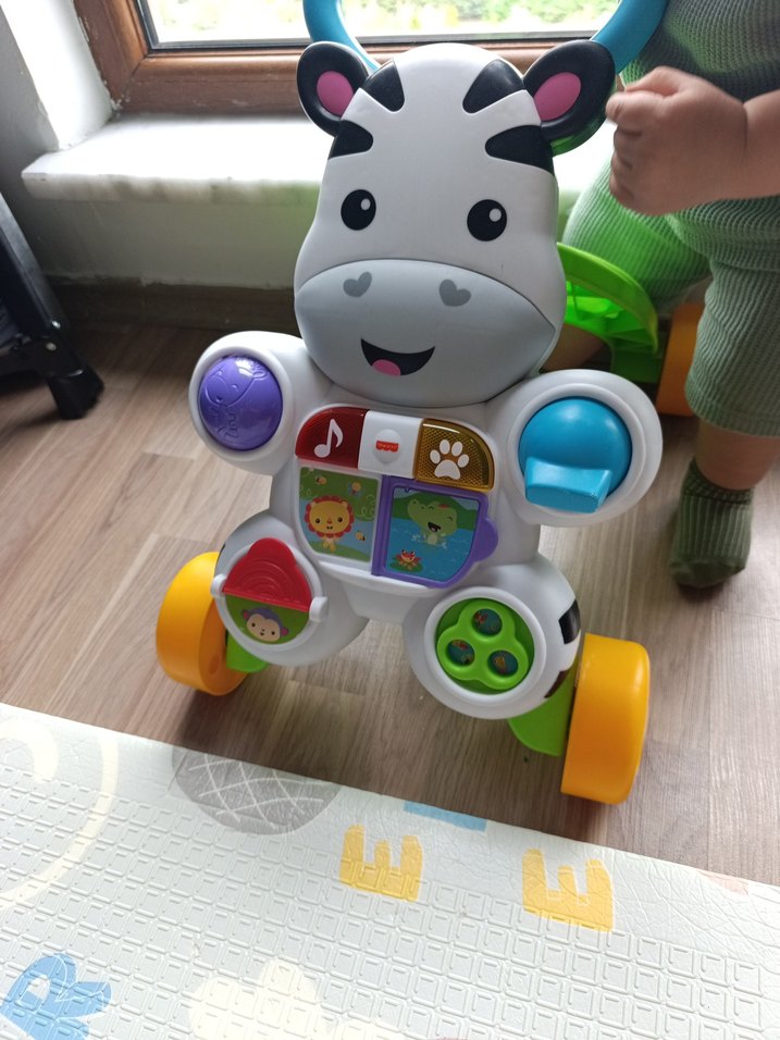Fisher Price Çok Renkli Bebek Yürüteci - Görsel 2