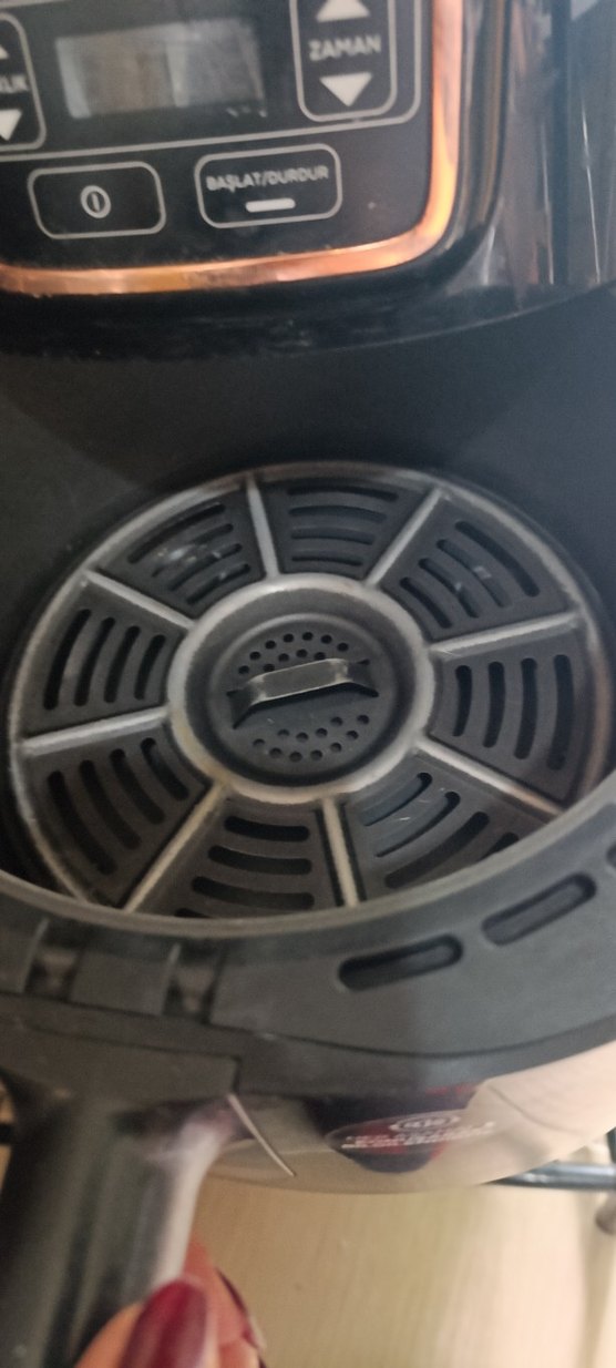 Dijital Kontrollü Gold Renkli Fritöz - Görsel 2