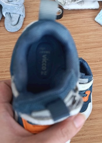 Vicco Erkek Çocuk Mavi Gri Spor Ayakkabı - Görsel 3