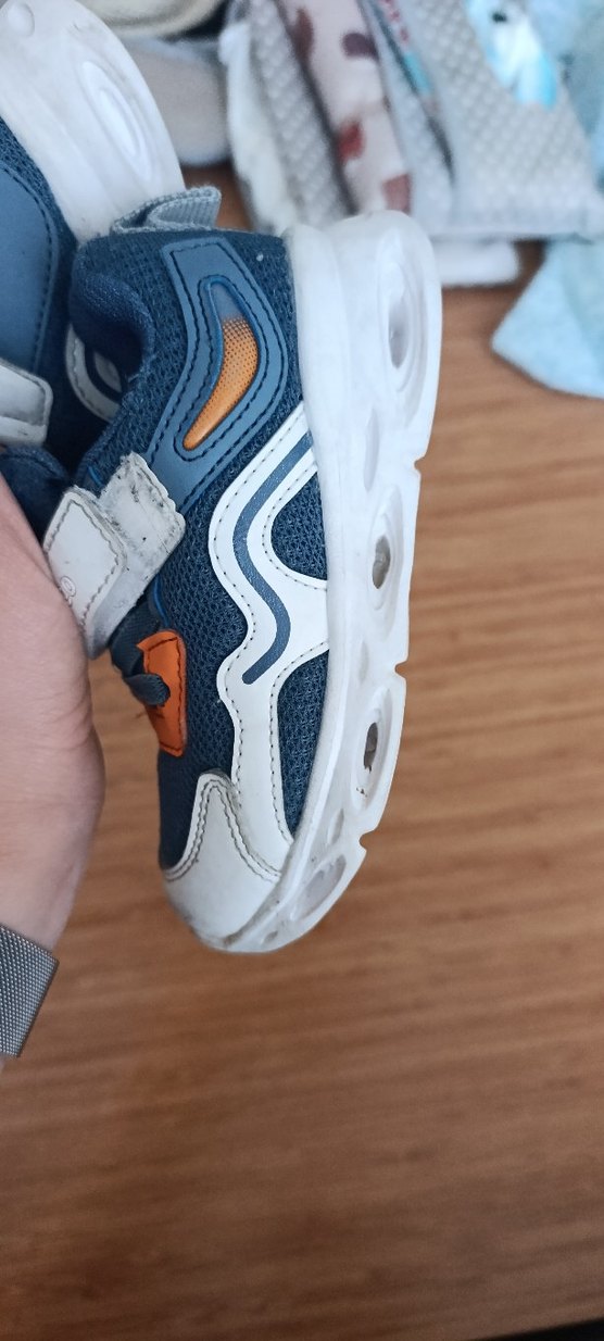 Vicco Erkek Çocuk Mavi Gri Spor Ayakkabı - Görsel 2