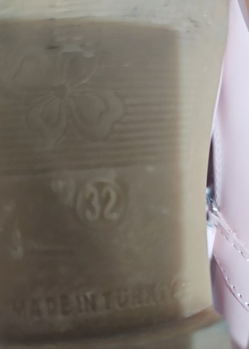 Beyaz İnci Detaylı Kız Babet - Görsel 2