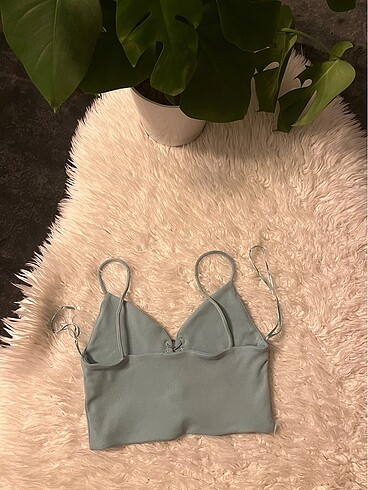 m Beden mavi Renk Bershka crop