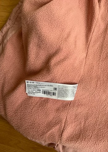 Kız Çocuk Kapüşonlu Fermuarlı Yelek - Görsel 6